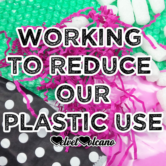 Working to reduce our plastic use!