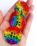 Joanne's Custom Rainbow Cardigan
