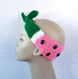 Watermelon Tie Headband (Custom Colour)