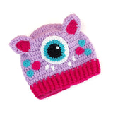 Crochet Cyclops Beanie for Babies and Children - Cute Monster Hat