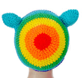 Rainbow Kitty Beanie by VelvetVolcano